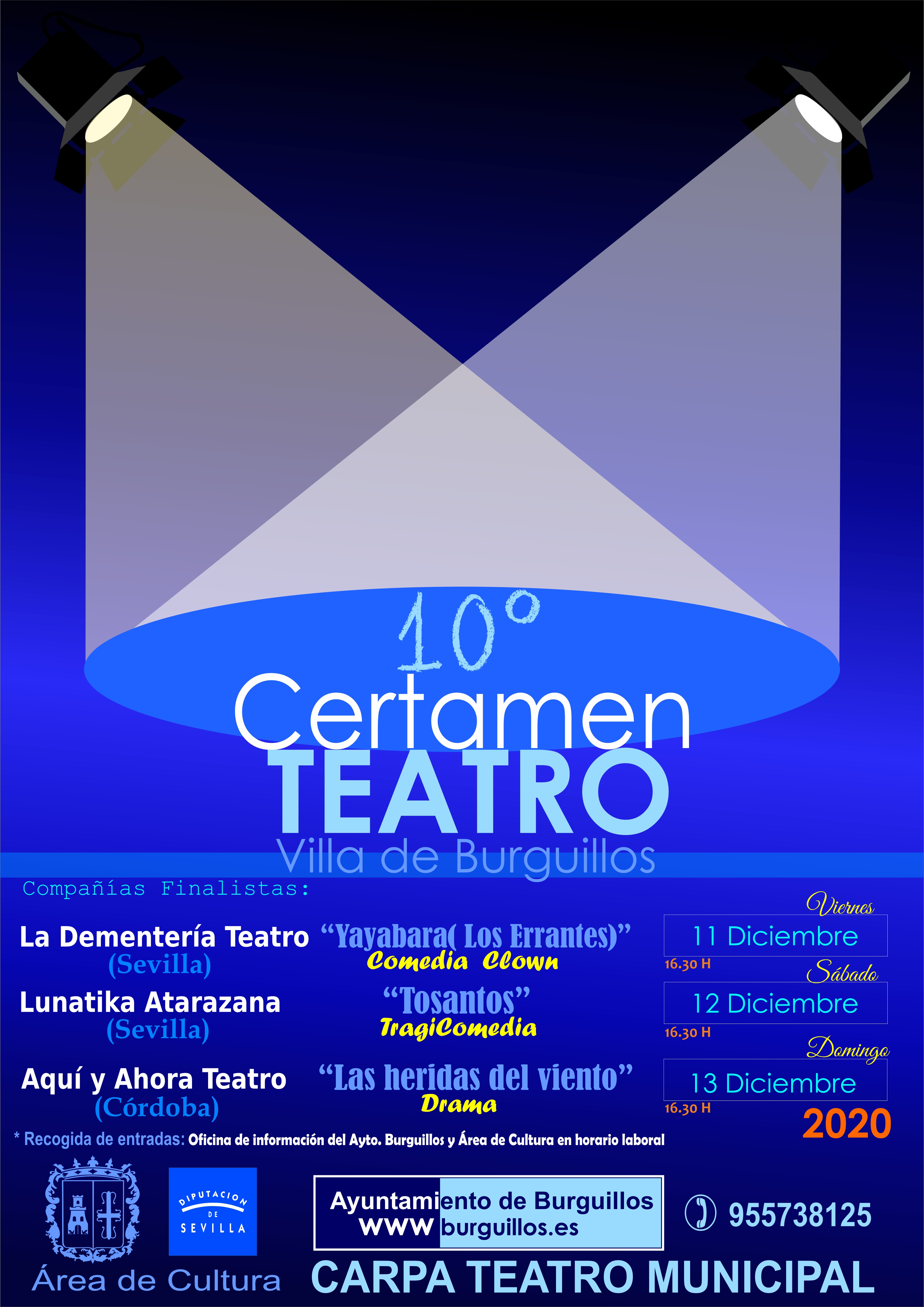 cartel oficial certamen teatro 2020