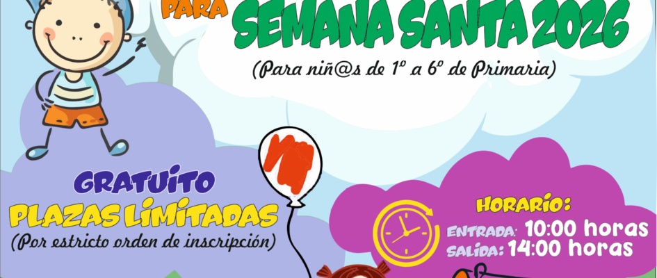 Cartel actividades s. santa2026