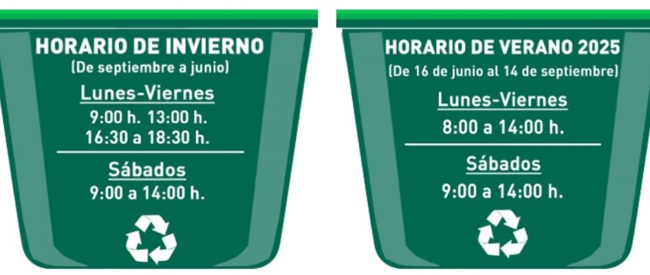 PUNTO LIMPIO HORARIO VERANO 2025